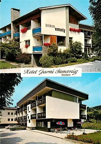 AK / Ansichtskarte Velden_Woerthersee Hotel Garni Samonig Velden Woerthersee