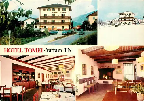 AK / Ansichtskarte Trient Vattaro Hotel Tomei Trient