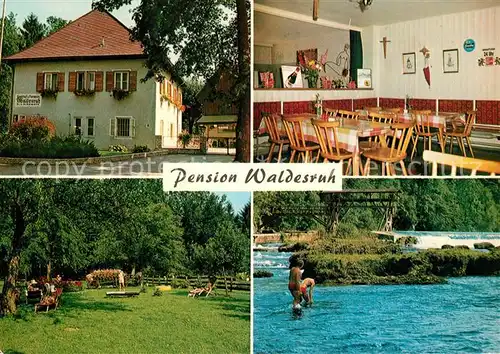 AK / Ansichtskarte Steyrermuehle Pension Waldesruh Steyrermuehle