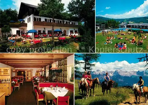 AK / Ansichtskarte Jenesien_Bozen Pension Laurin Jenesien Bozen