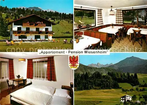 AK / Ansichtskarte Axams Appartement Pension Wiesenheim Axams