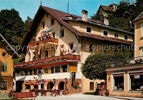 AK / Ansichtskarte Traunkirchen Hotel Post Traunkirchen