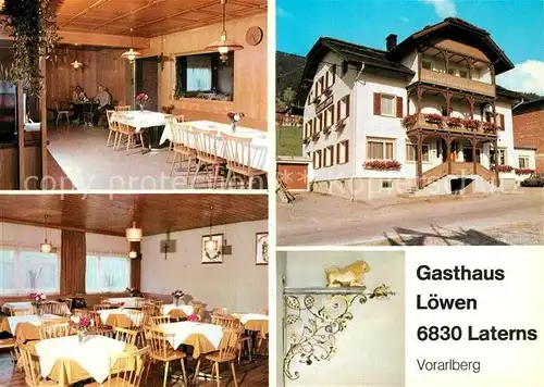 AK / Ansichtskarte Laterns Gasthaus Loewen Laterns