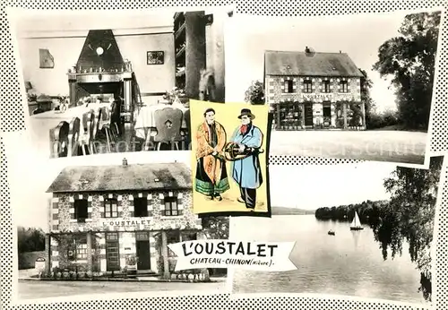 AK / Ansichtskarte Chateau Chinon_Ville L Oustalet Hostellerie Chateau Chinon_Ville