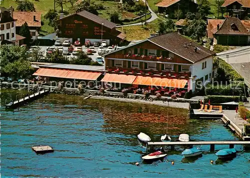 AK / Ansichtskarte Faulensee Neues Strandhotel Seeblick Faulensee