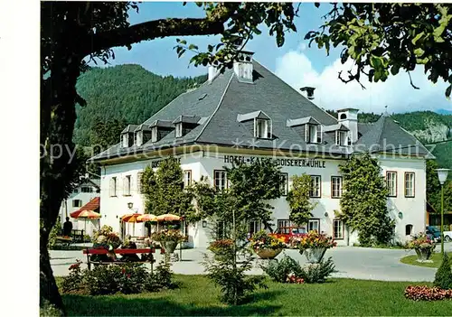 AK / Ansichtskarte Bad_Goisern_Salzkammergut Hotel Goiserermuehle Bad_Goisern_Salzkammergut