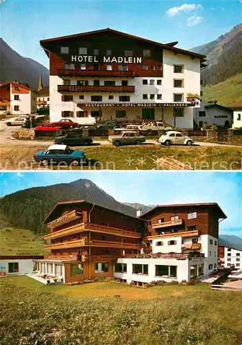 AK / Ansichtskarte Ischgl Hotel Madlein Ischgl