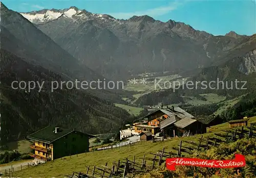 AK / Ansichtskarte Neukirchen_Grossvenediger Alpengasthof Rechtegg mit Seekar Neukirchen Grossvenediger
