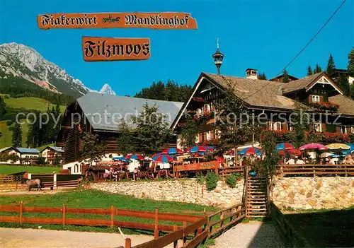 AK / Ansichtskarte Filzmoos Fiakerwirt Mandlinghof Filzmoos