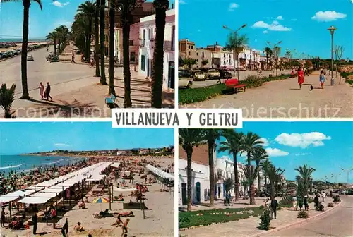 AK / Ansichtskarte Villanueva_y_Geltru Strandpartien Promenade Villanueva_y_Geltru