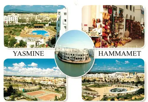 AK / Ansichtskarte Hammamet Hotel Yasmine Bazar Hammamet