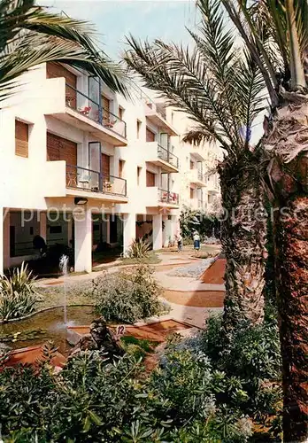 AK / Ansichtskarte Calella_de_Mar Hotel Las Palmeras Calella_de_Mar