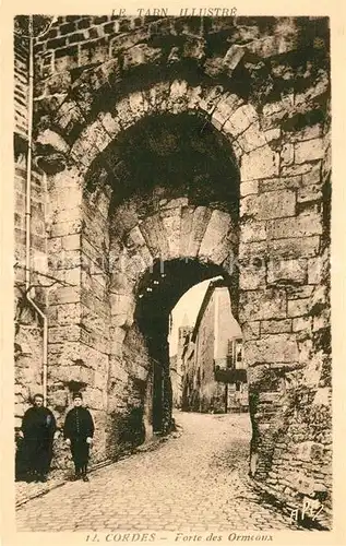 AK / Ansichtskarte Cordes sur Ciel Porte des Ormeaux Cordes sur Ciel