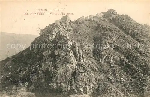 AK / Ansichtskarte Mazamet Village d Hautpoul Mazamet