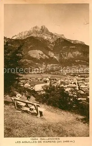 AK / Ansichtskarte Sallanches Les Aiguilles de Warens Sallanches
