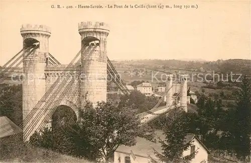 AK / Ansichtskarte Cruseilles Pont de La Caille entre Geneve et Annecy Cruseilles