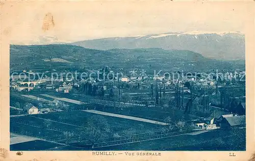 AK / Ansichtskarte Rumilly_Haute Savoie Vue generale Rumilly Haute Savoie