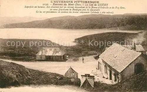 AK / Ansichtskarte Mont Dore_Puy_de_Dome Lac de Guery Collection Auvergne pittoresque Mont Dore_Puy_de_Dome
