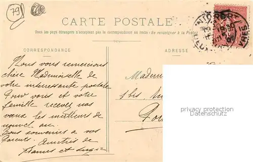 AK / Ansichtskarte Niort Jardin de la Breche Monuments Statues Niort