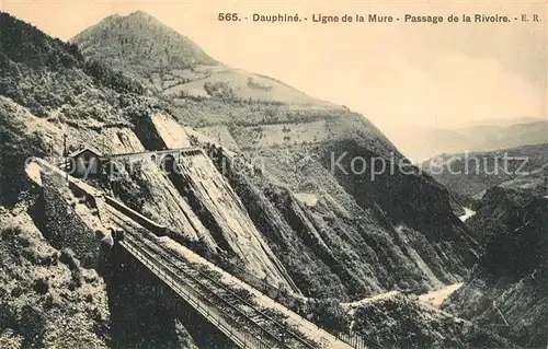 AK / Ansichtskarte Dauphine Ligne de la Mure Passage de la Rivoire Dauphine