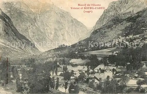 AK / Ansichtskarte Venosc et Bourg d Arud Massif de l Oisans Alpes Francaises Venosc