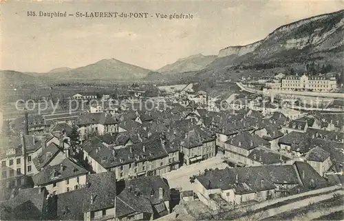 AK / Ansichtskarte Saint Laurent du Pont Vue generale Saint Laurent du Pont