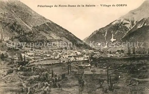 AK / Ansichtskarte Corps_Isere Pelerinage de Notre Dame de la Salette Corps Isere