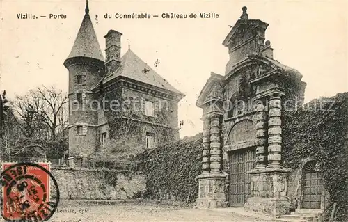 AK / Ansichtskarte Vizille Porte du Connetable Chateau Vizille