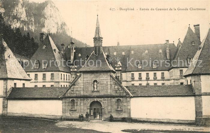 AK / Ansichtskarte Saint Pierre de Chartreuse Entree du Couvent de la