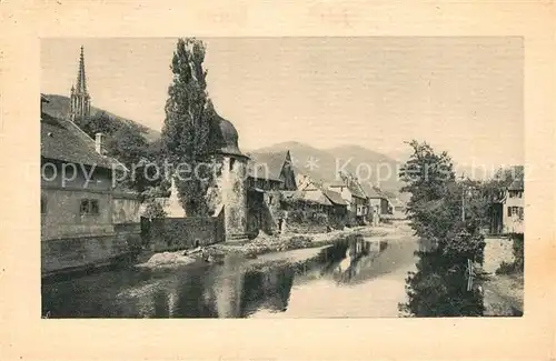 AK / Ansichtskarte Thann_Haut_Rhin_Elsass Bord de la Thur Thann_Haut_Rhin_Elsass