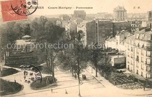 AK / Ansichtskarte Valenciennes Cours Marigny Valenciennes