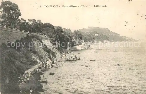 AK / Ansichtskarte Toulon_Var Mourillon Cote du Littoral Toulon_Var