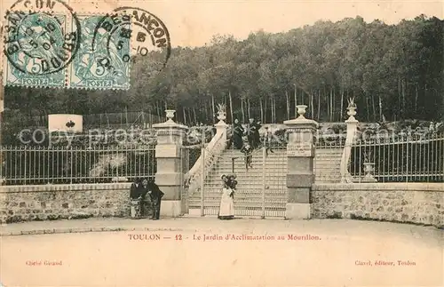 AK / Ansichtskarte Toulon_Var Jardin d Acclimatation au Mourillon Toulon_Var