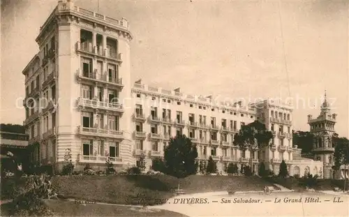 AK / Ansichtskarte San_Salvadour Grand Hotel San_Salvadour