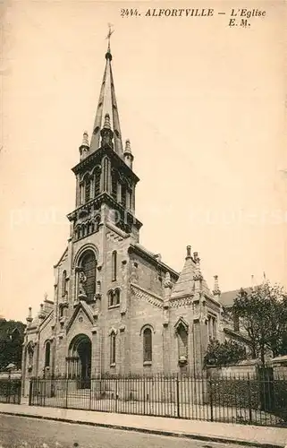 AK / Ansichtskarte Alfortville Eglise Kirche Alfortville