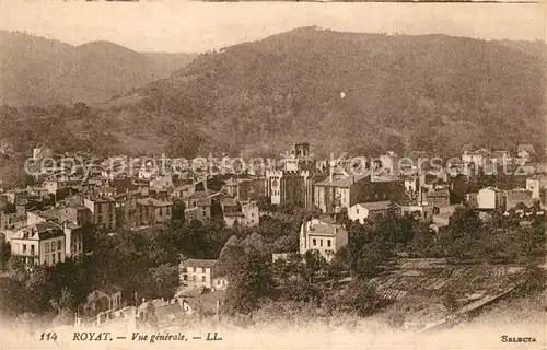 AK / Ansichtskarte Royat_Puy_de_Dome Vue generale Royat_Puy_de_Dome