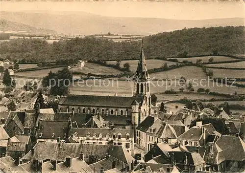 AK / Ansichtskarte Chateau Chinon_Ville Eglise et les Monts du Morvan Chateau Chinon_Ville