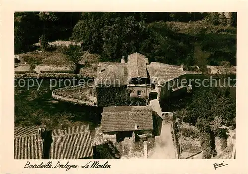 AK / Ansichtskarte Bourdeilles Le Moulin vue aerienne Bourdeilles