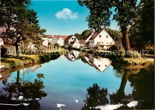 AK / Ansichtskarte Huefingen Partie am Muehlenbach Huefingen