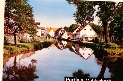 AK / Ansichtskarte Huefingen Partie am Muehlenbach Huefingen