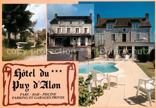 AK / Ansichtskarte Souillac Hotel du Puy d Alon Parc Piscine Souillac