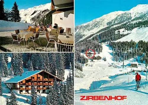 AK / Ansichtskarte Hochfuegen Hotel Garni Zirbenhof Wintersportplatz Alpen Hochfuegen