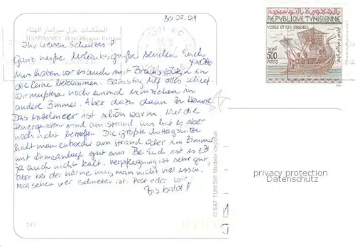 AK / Ansichtskarte Hammamet Hotel Miramar Swimming Pool Hammamet