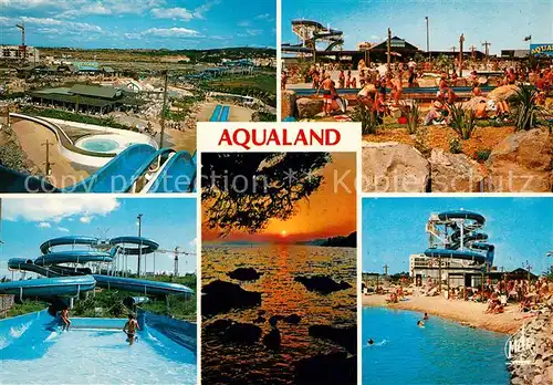 AK / Ansichtskarte Cap d_Agde Aqualand Parc Aquatique d Europe Freizeitbad Cap d_Agde