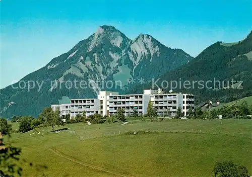 AK / Ansichtskarte St_Niklausen_OW Bethanien mit Stanserhorn Urner Alpen St_Niklausen_OW
