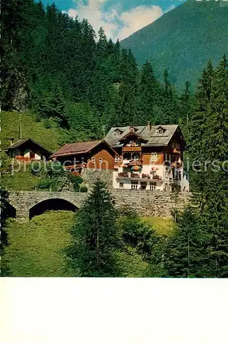 AK / Ansichtskarte Mayrhofen_Zillertal Gasthof Pension Jochberg Donaubergklamm Mayrhofen_Zillertal