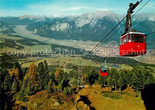 AK / Ansichtskarte Patscherkofel Bergbahn Blick auf Igls Innsbruck Mutters und Natters Alpenpanorama Patscherkofel