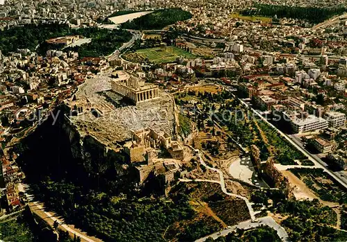 AK / Ansichtskarte Athenes_Athen Akropolis Fliegeraufnahme Athenes Athen