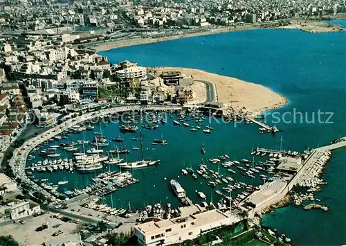 AK / Ansichtskarte Tourkolimano Hafen Fliegeraufnahme Tourkolimano