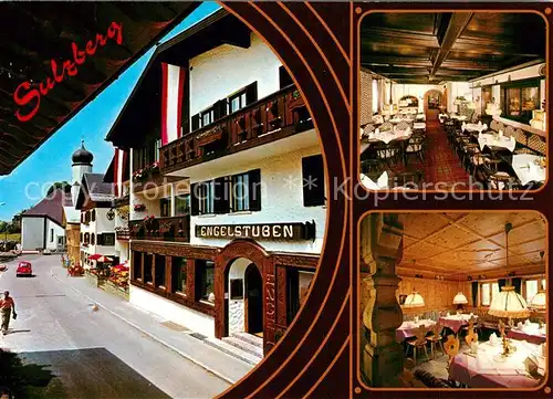 AK / Ansichtskarte Sulzberg_Vorarlberg Gasthof Engel Restaurant Sulzberg Vorarlberg